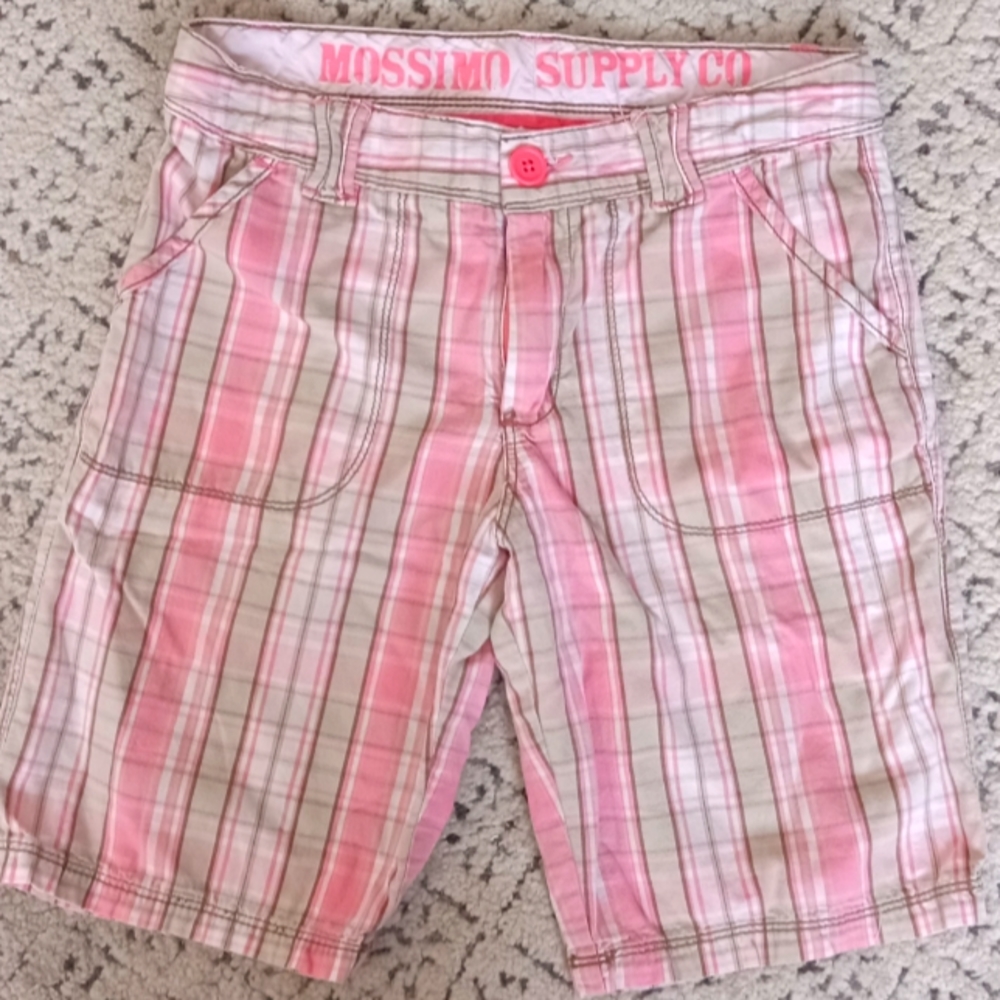 Massimo plaid shorts